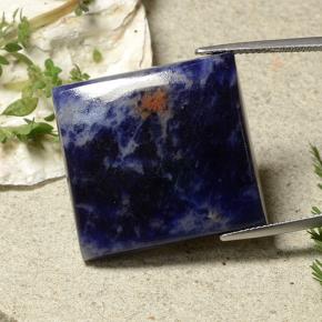 54.07 ct Blue Sodalite Stone, Natural Sodalite in Square Cabochon Shape for Sale