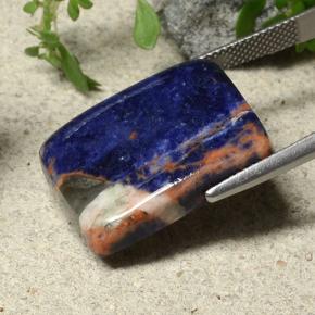 Sodalite Gemstone in 22.4 x 17.6 mm Size for Sale, Sodalite Stone in Multicolor Color