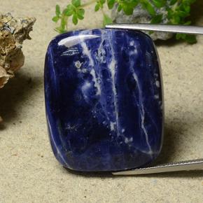 41.16 ct Blue Sodalite Gemstone, Sodalite Gem in Cushion Cabochon Shape for Sale.