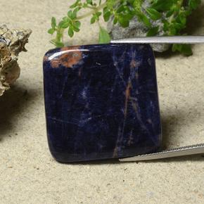 27.9ct Square Cabochon Multicolor Sodalite Gem for sale 27.9ct Square Cabochon Multicolor Sodalite Gem (ID: 486723)