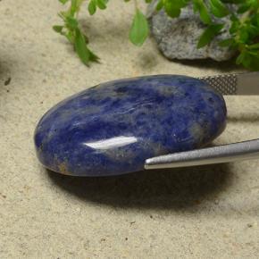 Sodalite Gemstone in 29.8 x 20.9 mm Size for Sale, Sodalite Stone in Multicolor Blue Color