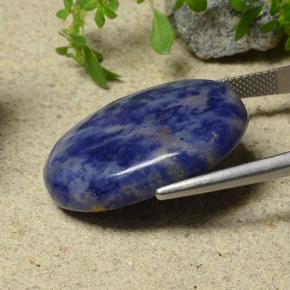 Sodalite Gemstone in 26.6 x 20.2 mm Size for Sale, Sodalite Stone in Violet Blue Color