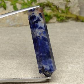Sodalite Gemstone in 36.8 x 9.1 mm Size for Sale, Sodalite Stone in Violet Blue Color