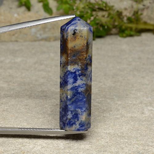 Многоцветный Содалит Камень - 22.9ct Pencil Cut (ID: 486908)
