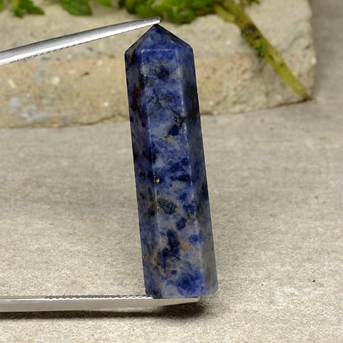 Navy Blue Sodalith Edelstein - 24.3ct Stift (ID: 486910)