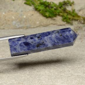 24.04 ct Blue Sodalite Stone, Natural Sodalite in Pencil Shape for Sale