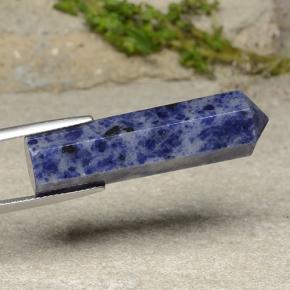 27.80 ct Blue Sodalite Stone, Natural Sodalite in Pencil Shape for Sale