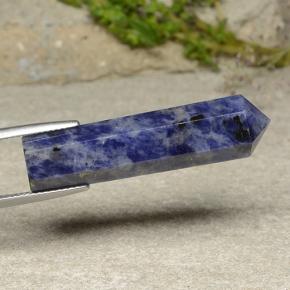23.51 ct Blue Sodalite Stone, Natural Sodalite in Pencil Shape for Sale