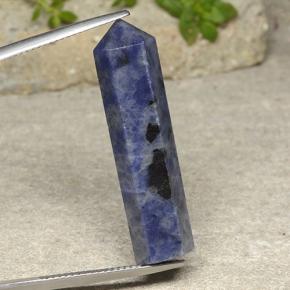 21.18 ct Blue Sodalite Gemstone, Sodalite Gem in Pencil Shape for Sale.