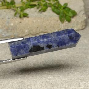 21.18 ct Blue Sodalite Stone, Natural Sodalite in Pencil Shape for Sale