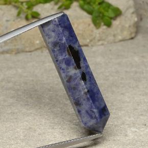 Sodalite Gemstone in 33.4 x 8.7 mm Size for Sale, Sodalite Stone in Multicolor Blue Color