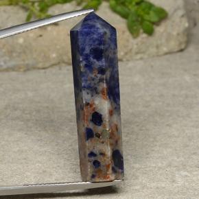 23.6ct Pencil Multicolor Sodalite Gem for sale 23.6ct Pencil Multicolor Sodalite Gem (ID: 487042)