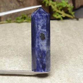 25.16 ct Blue Sodalite Gemstone, Sodalite Gem in Pencil Shape for Sale.