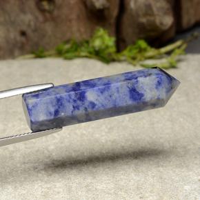 22.16 ct Blue Sodalite Stone, Natural Sodalite in Pencil Shape for Sale