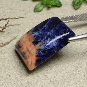 Sodalite Gemstone in 22.3 x 16.7 mm Size for Sale, Sodalite Stone in Multicolor Color