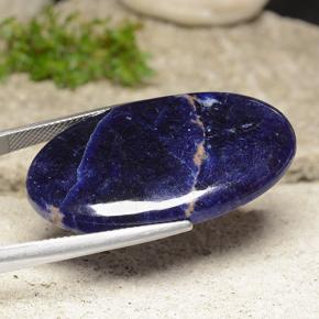 Sodalite Gemstone in 36.9 x 21.2 mm Size for Sale, Sodalite Stone in Multicolor Color