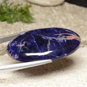 Sodalite Gemstone in 36.9 x 20.9 mm Size for Sale, Sodalite Stone in Multicolor Color