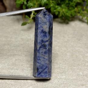 Multicolor Blue Sodalith Edelstein - 23.6ct Stift (ID: 488100)