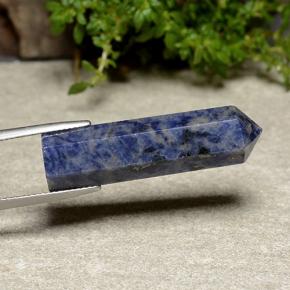 23.58 ct Blue Sodalite Stone, Natural Sodalite in Pencil Shape for Sale