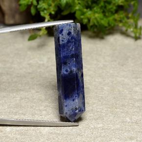 Sodalite Gemstone in 30.9 x 8.2 mm Size for Sale, Sodalite Stone in Violet Blue Color