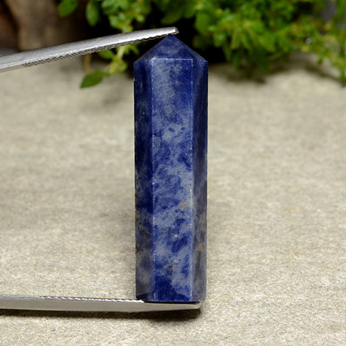 Navy Blue Sodalith Edelstein - 21.9ct Stift (ID: 488106)