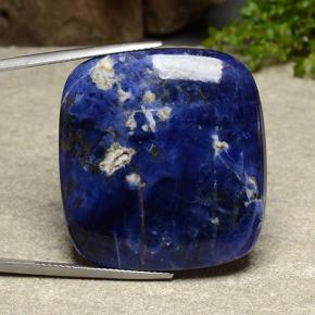 49.78 ct Blue Sodalite Gemstone, Sodalite Gem in Cushion Cabochon Shape for Sale.