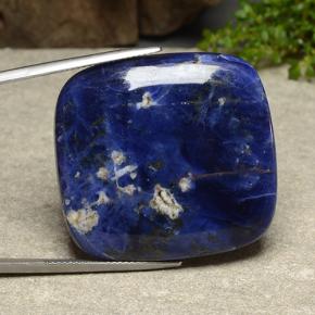 49.78 ct Blue Sodalite Stone, Natural Sodalite in Cushion Cabochon Shape for Sale