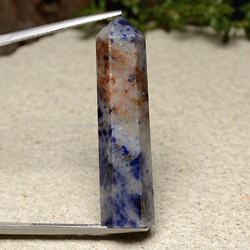 Mehrfarbig Sodalith Edelstein - 24.8ct Stift (ID: 488662)