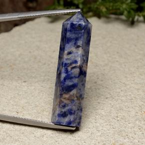 23.7ct Pencil Multicolor Sodalite Gem for sale 23.7ct Pencil Multicolor Sodalite Gem (ID: 488665)