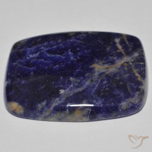 Sodalite Gemstone in 29.7 x 24.1 mm Size for Sale, Sodalite Stone in Dark Blue Color