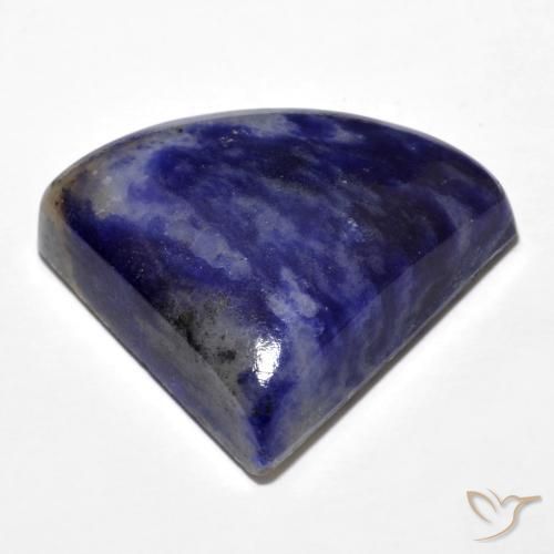 Sodalite Gemstone in 25.3 x 21.1 mm Size for Sale, Sodalite Stone in Navy Blue Color
