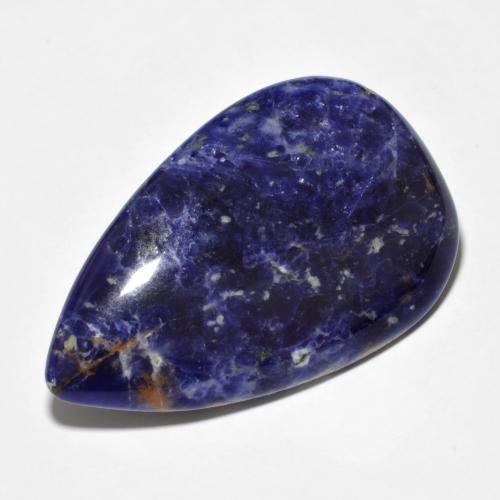 Approx 63Cts 41x26x7mm Sodalite Cabochon Loose Gemstone For Jewelry Beautiful Natural Pink Blue Sodalite Gemstone Cabochon