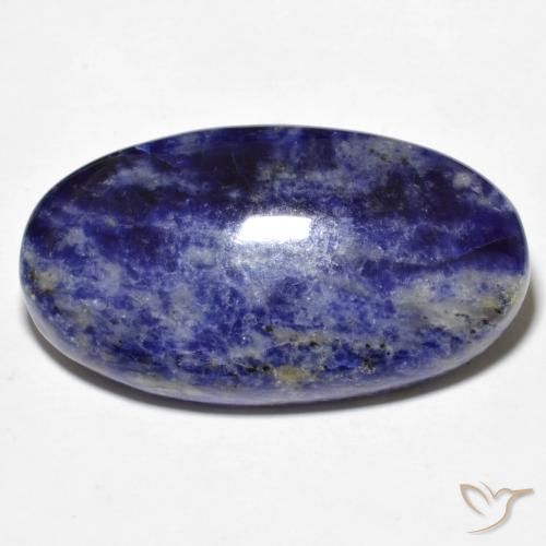 Approx 63Cts 41x26x7mm Sodalite Cabochon Loose Gemstone For Jewelry Beautiful Natural Pink Blue Sodalite Gemstone Cabochon