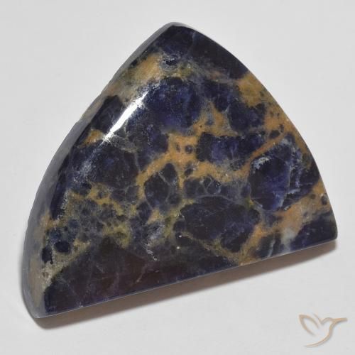 40.32 ct Blue Sodalite Stone, Natural Sodalite in Fancy Cabochon Shape for Sale