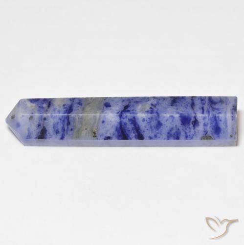 Sodalite Gemstone in 39.3 x 8.9 mm Size for Sale, Sodalite Stone in Grayish Blue Color