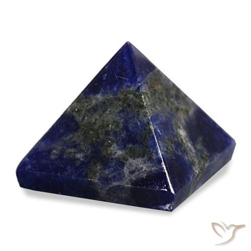 85.94 ct Blue Sodalite Stone, Natural Sodalite in Pyramid Cabochon Shape for Sale