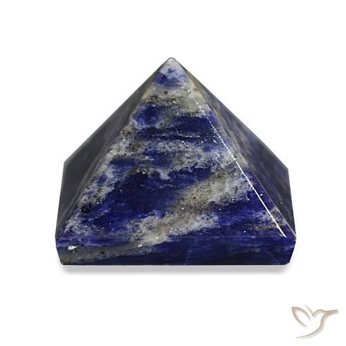 72.68ct Navy Blue Sodalite, Square, Opaque