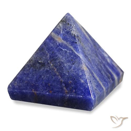 103.79 ct Blue Sodalite Stone, Natural Sodalite in Pyramid Cabochon Shape for Sale