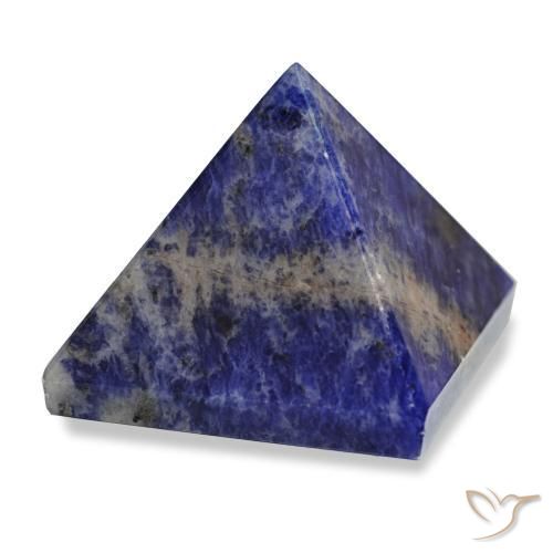 81.65 ct Blue Sodalite Stone, Natural Sodalite in Pyramid Cabochon Shape for Sale