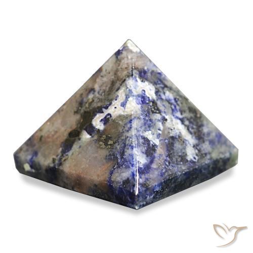Sodalite Gemstone in 24.7 x 24.7 mm Size for Sale, Sodalite Stone in Navy Blue Color