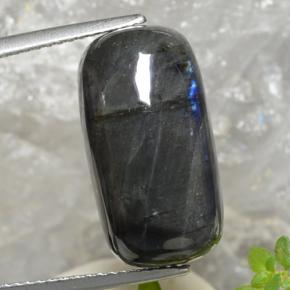 Multicolor Spectrolite Gem - 9.2ct Cushion Cabochon (ID: 472659)