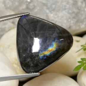 Spectrolite Gemstone in 21.6 x 20.7 mm Size for Sale, Spectrolite Stone in Multicolor Color