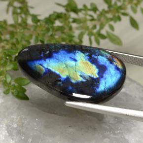Spectrolite Gemstone in 23 x 16.3 mm Size for Sale, Spectrolite Stone in Multicolor Color