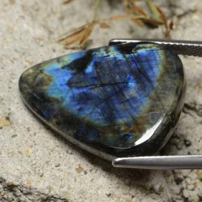 Spectrolite Gemstone in 25.2 x 18.9 mm Size for Sale, Spectrolite Stone in Multicolor Color