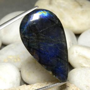 Spectrolite Gemstone in 35.4 x 19.6 mm Size for Sale, Spectrolite Stone in Multicolor Color