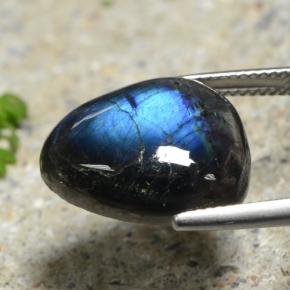 Spectrolite Gemstone in 17.5 x 14.9 mm Size for Sale, Spectrolite Stone in Multicolor Color