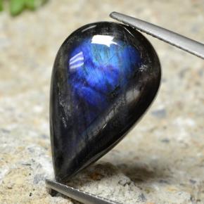 Spectrolite Gemstone in 20.2 x 12.9 mm Size for Sale, Spectrolite Stone in Multicolor Color