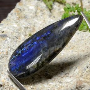 Spectrolite Gemstone in 38.6 x 15.6 mm Size for Sale, Spectrolite Stone in Multicolor Color