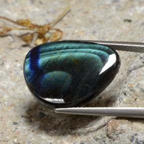 Spectrolite Gemstone in 20.5 x 15.2 mm Size for Sale, Spectrolite Stone in Multicolor Color