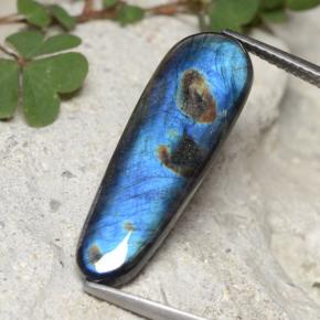 Spectrolite Gemstone in 25.1 x 8.1 mm Size for Sale, Spectrolite Stone in Multicolor Color